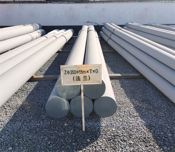 拉萨350×15米×T×G钢筋混凝土电线杆